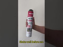 ジョイント充填と穴塞ぎにおけるPUフォーム（ポリウレタンフォーム）の適用