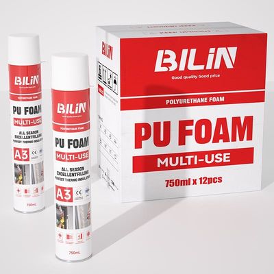 Eco Friendly Multipurpose PU Foam Sealing Chemical Resistant For Walls And Roofs