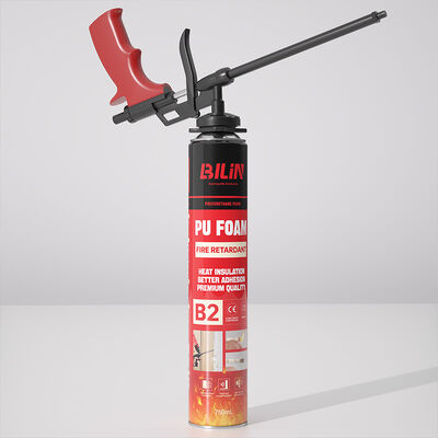 Roof Insulation Fire Resistant Polyurethane Foam Spray Fast Curing Flame Retardant PU Foam Adhesive