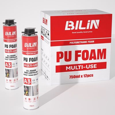 750ML 500ML 多用途 PU 泡 防雨 耐火 膨張 泡