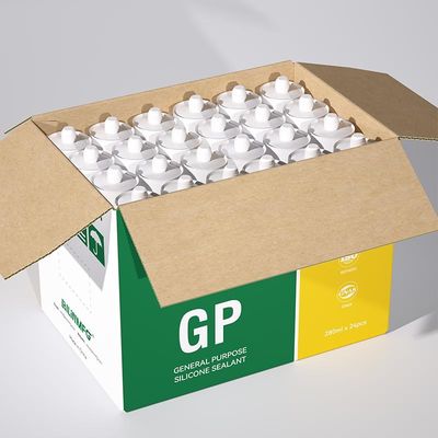 280ml 中性乙酸シリコン密封剤 収縮耐性 家用 無毒