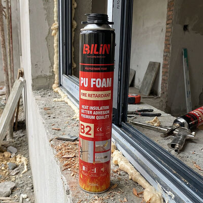 カスタムブランド 防火ポリウレタン 泡スプレー 安い価格 炎阻害剤 膨張泡サプライヤー