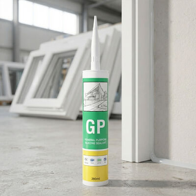 品質 工場 卸売 GP シリコン密封剤 防風 防菌 接着剤 ドア 窓 壁 接着剤 工場